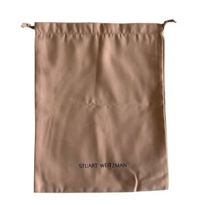 STUART‎ WEITZMAN Pink/Rose Drawstring Dust Cover Shoe Bag